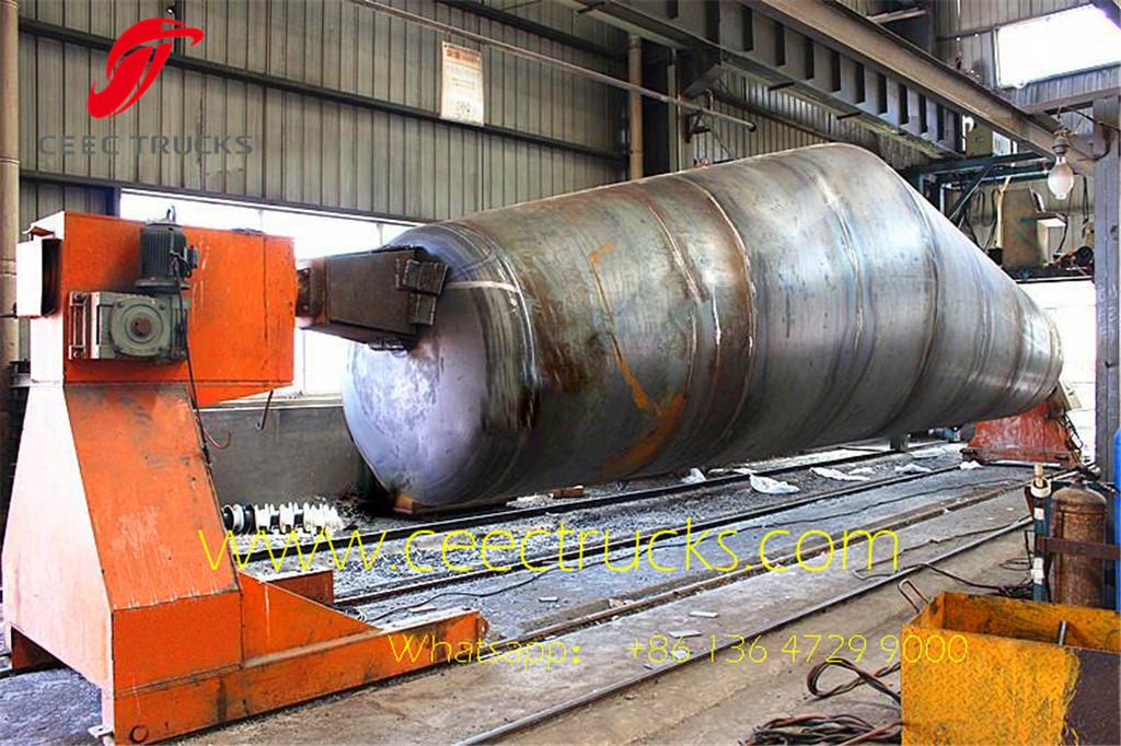 Cement Tanker under production Cement Tanker under production