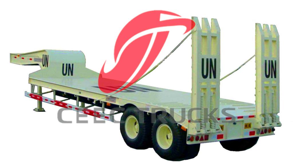 low bed semitrailer for UN low bed semitrailer for UN