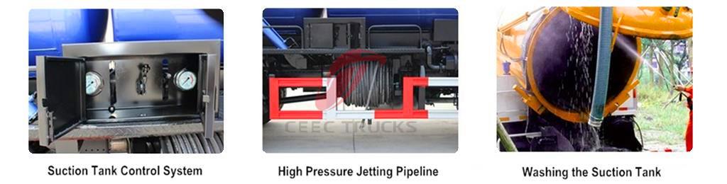 ISUZU combined jetting truck ISUZU combined jetting truck