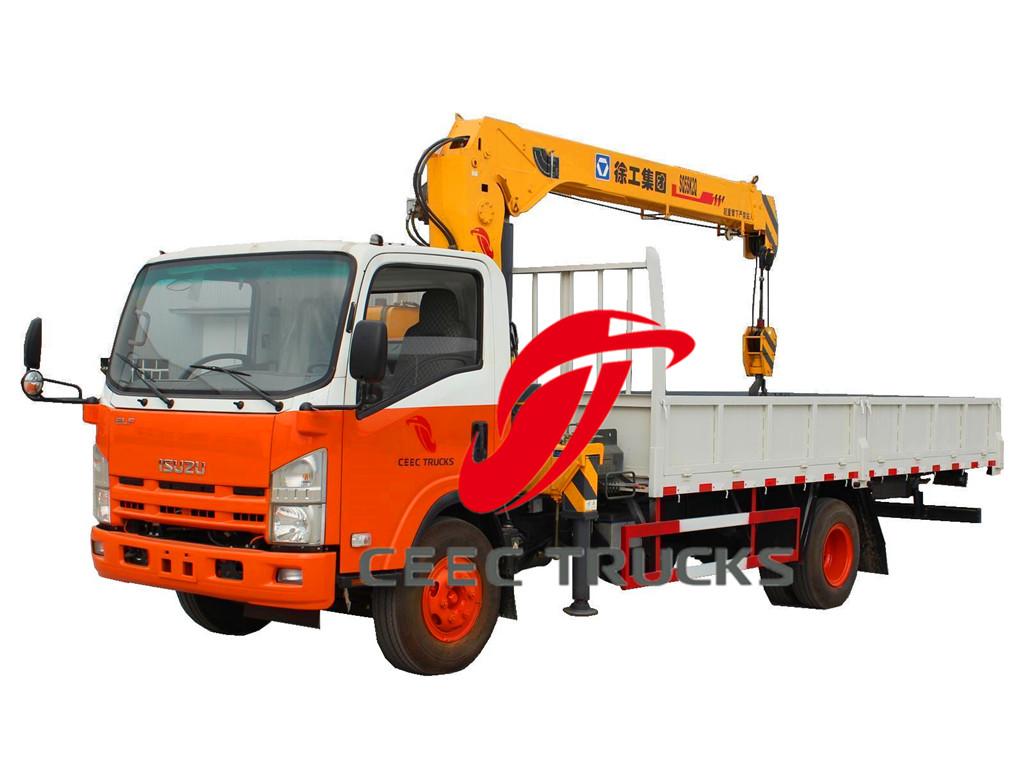 isuzu 5 t truck mounted crane drawing isuzu 5 t truck mounted crane drawing