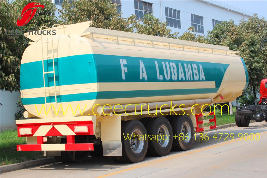 45 CBM Oil Tanker Semitrailer to Angola 45 CBM Oil Tanker Semitrailer to Angola