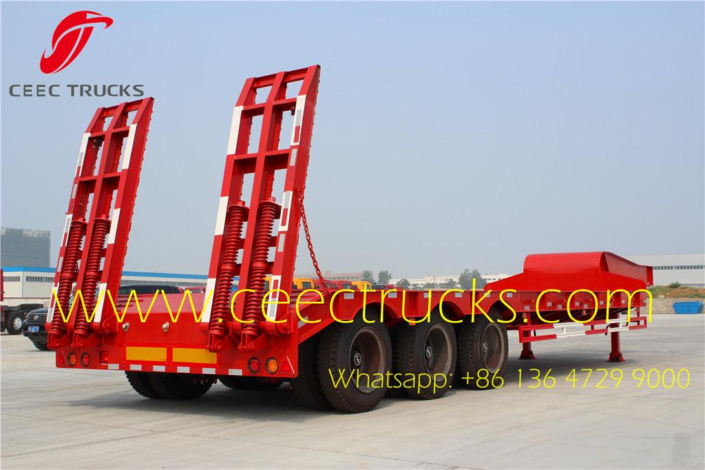 50T low flatbed semi trailers 50T low flatbed semi trailers