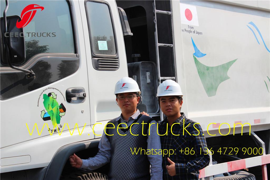ISUZU FVR FTR 12CBM garbage compactor truck manufacturer ISUZU FVR FTR 12CBM garbage compactor truck manufacturer