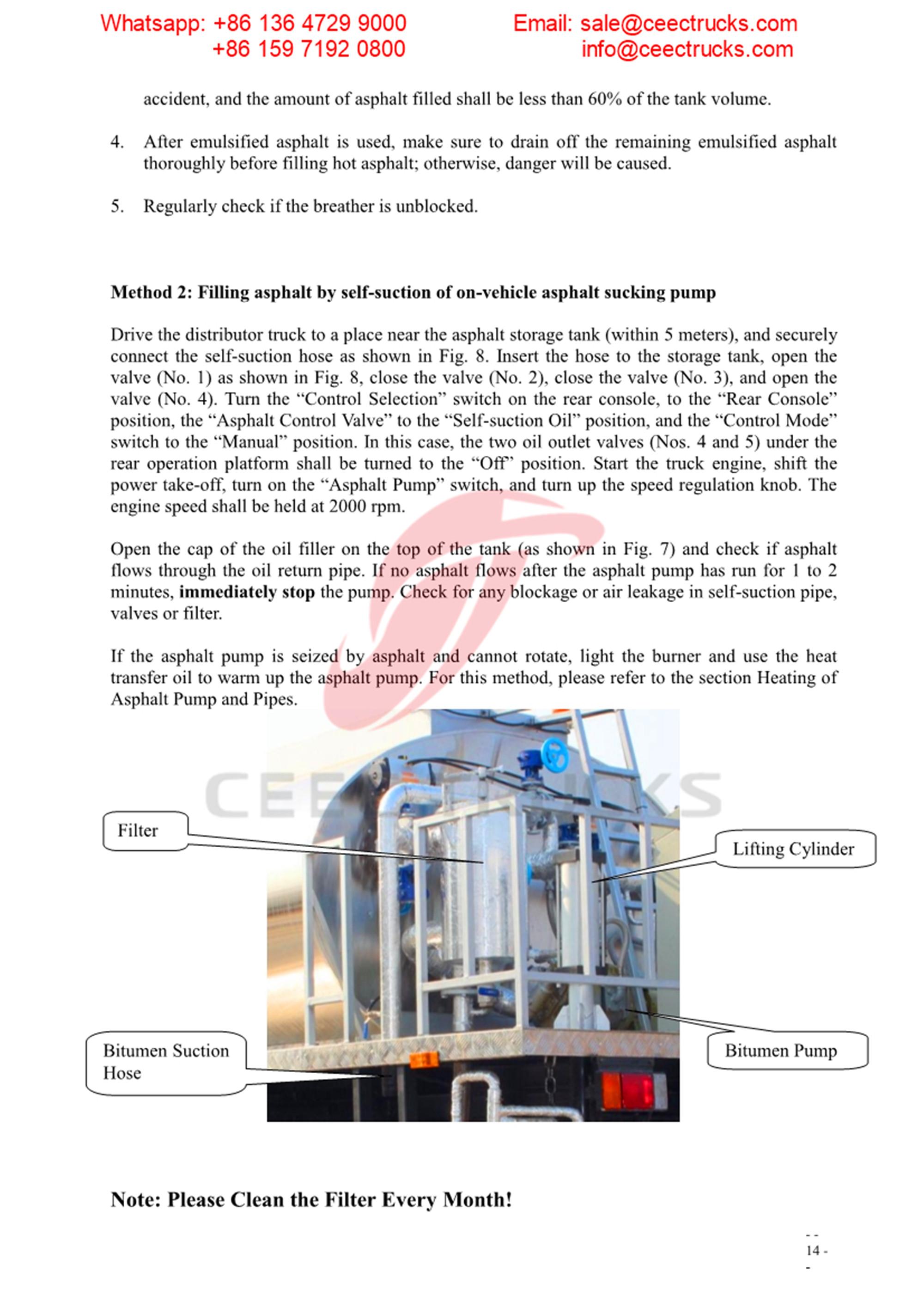 Myanmar customer buy asphalt distribution truck Myanmar customer buy asphalt distribution truck