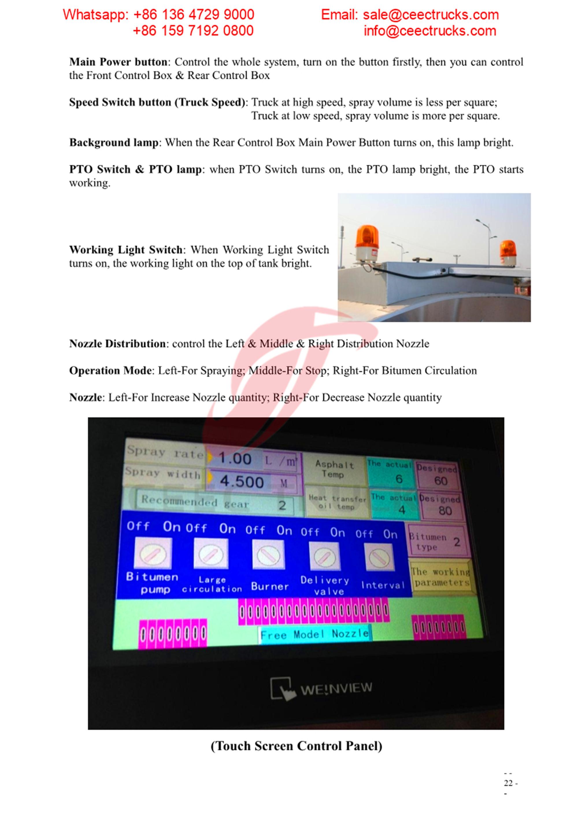 Myanmar customer buy asphalt distribution truck Myanmar customer buy asphalt distribution truck