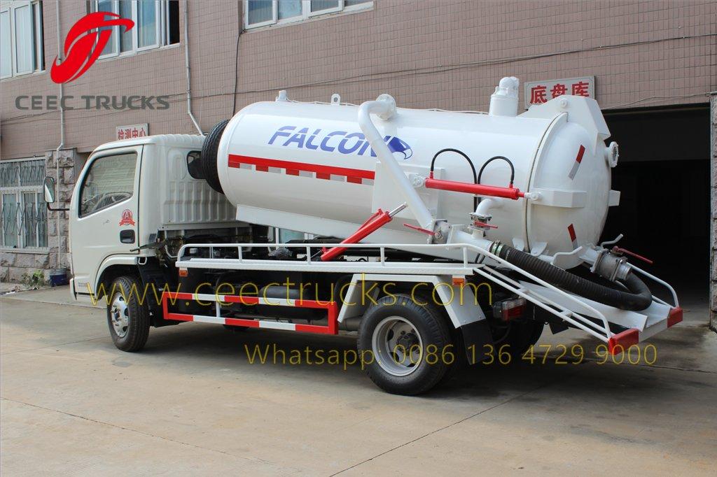 dongfeng 3 CBM sewage tanker truck dongfeng 3 CBM sewage tanker truck