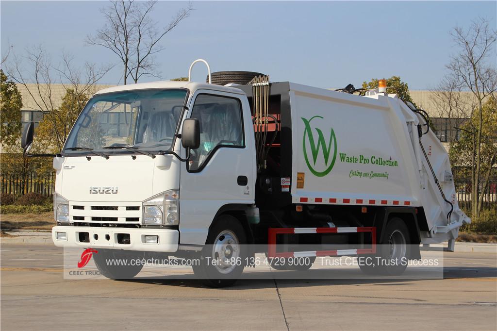 ISUZU 6CBM garbage compactor truck ISUZU 6CBM garbage compactor truck