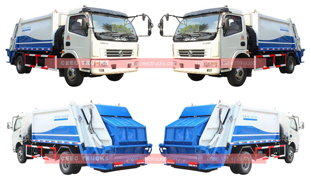 DFAC 7cbm refuse compressed vehicle