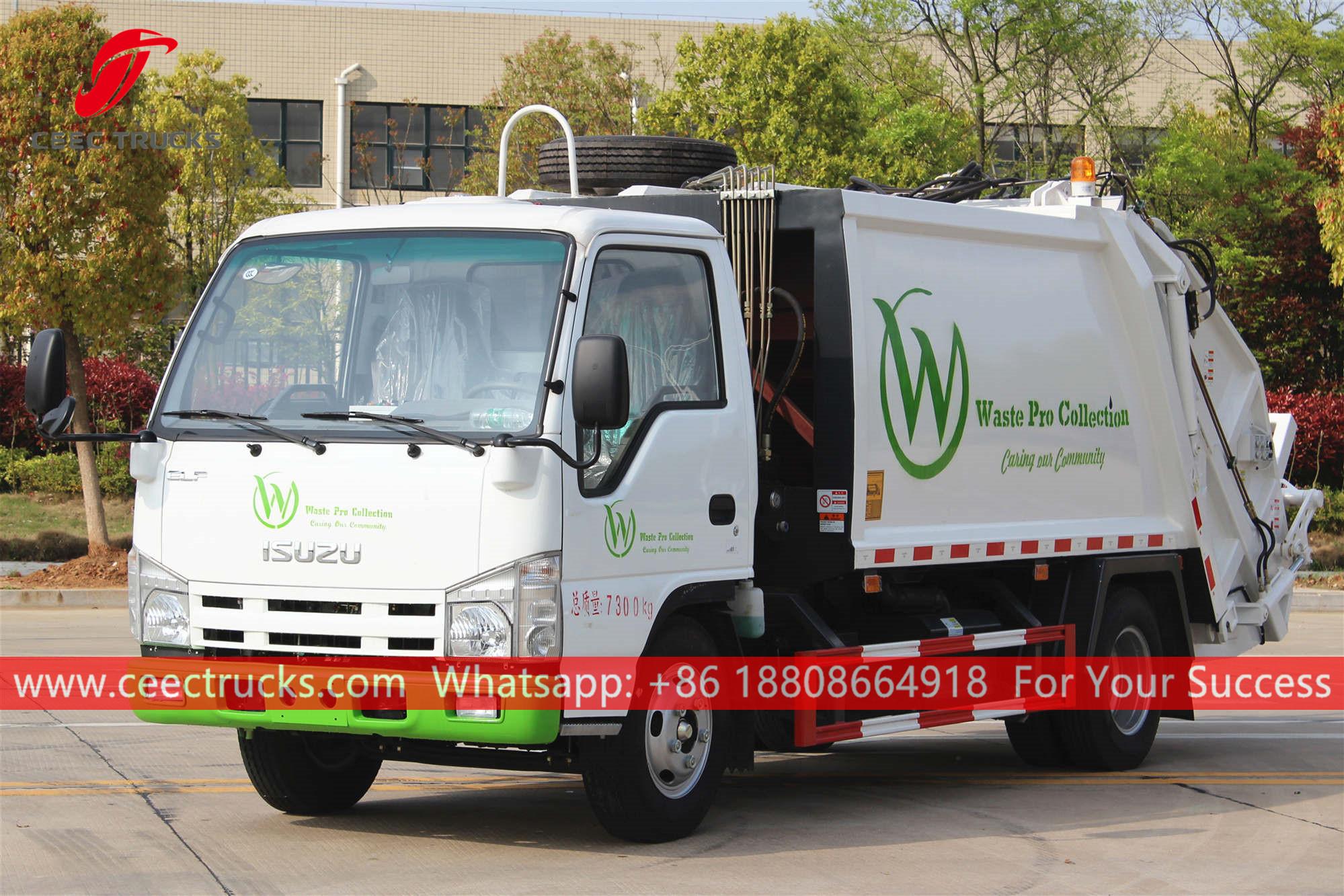 ISUZU Garbage truck with compactor ISUZU Garbage truck with compactor
