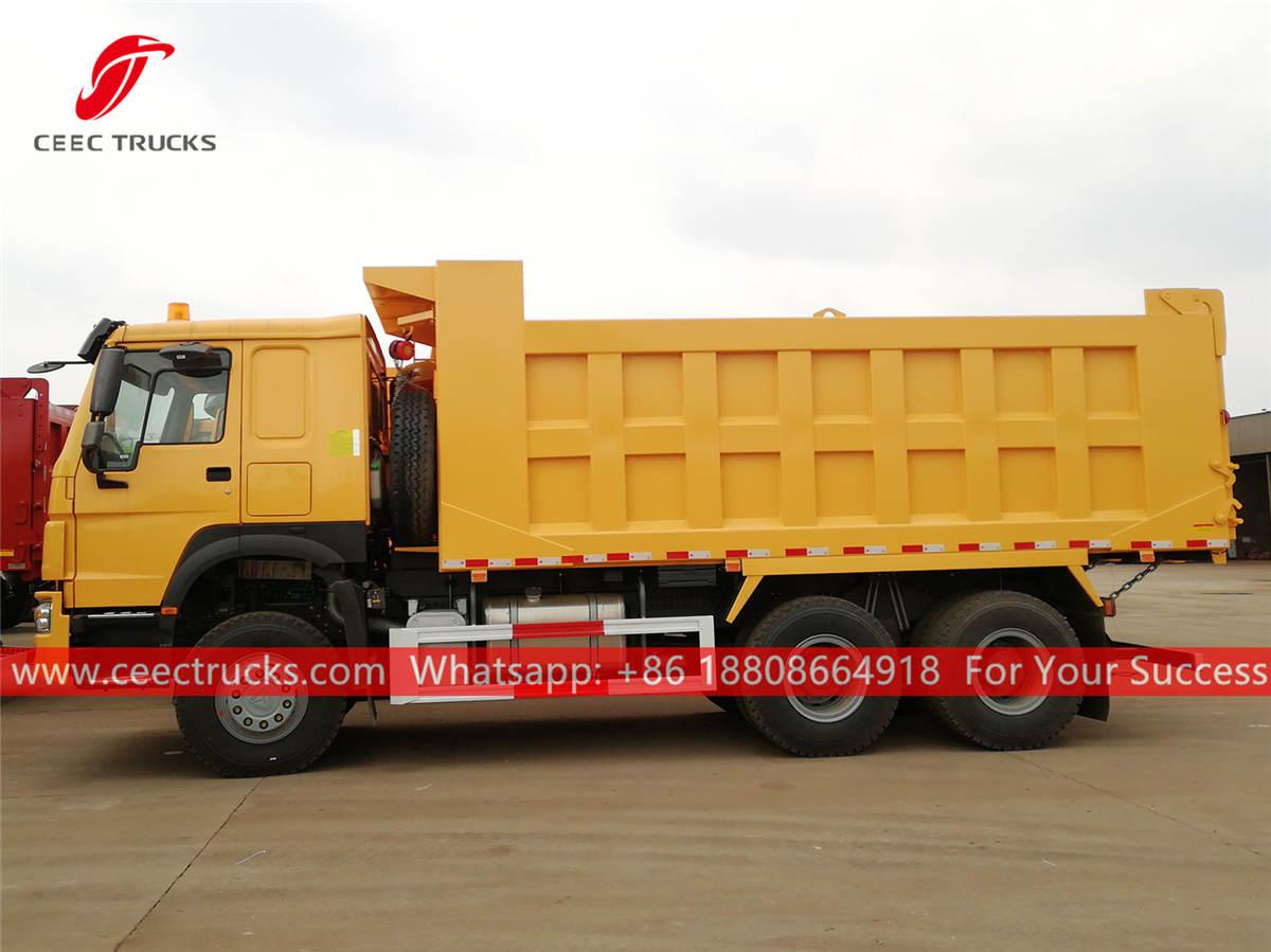 HOWO 336HP 6&Atilde;4 right hand drive model tipper