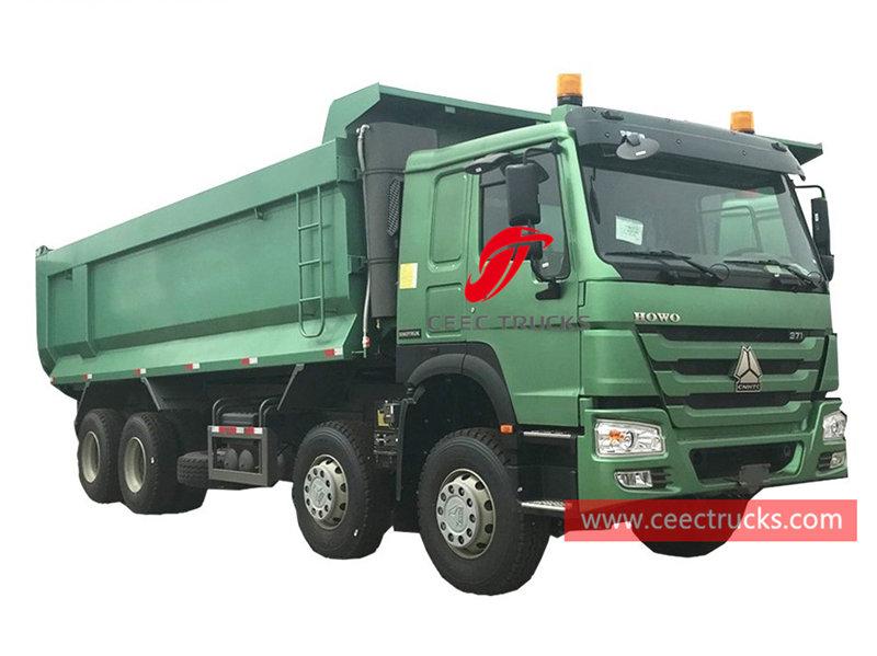 HOWO 8&Atilde;4 tipper lorry