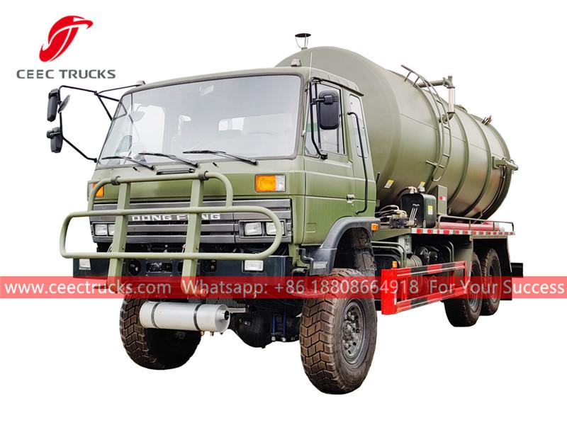 Dongfeng 6Ã6 sewer sucker truck Dongfeng 6Ã6 sewer sucker truck