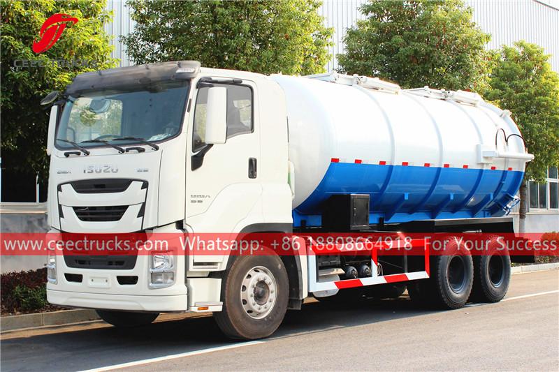 ISUZU GIGA sewage cleaning truck ISUZU GIGA sewage cleaning truck