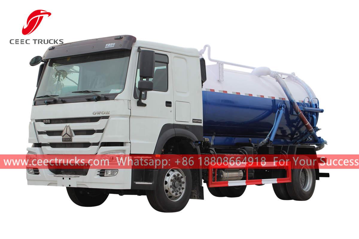HOWO RHD sewer cleaner truck HOWO RHD sewer cleaner truck
