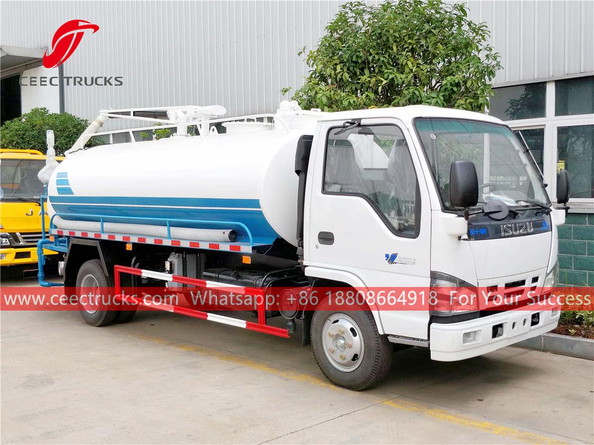 ISUZU fecal cleaner truck ISUZU fecal cleaner truck