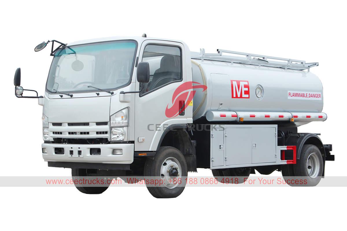 ISUZU 4×4 off-road fuel truck ISUZU 4×4 off-road fuel truck