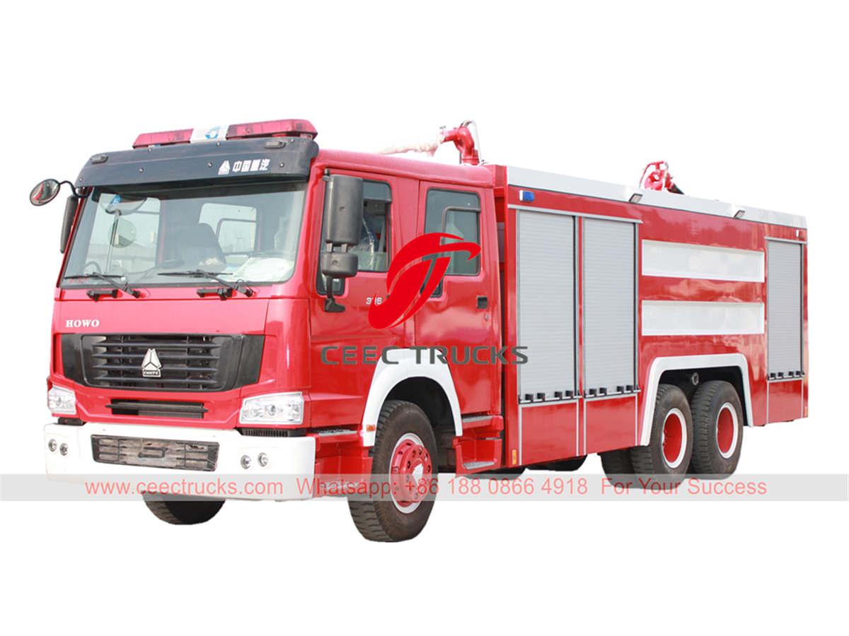 HOWO dry powder fire engine HOWO dry powder fire engine