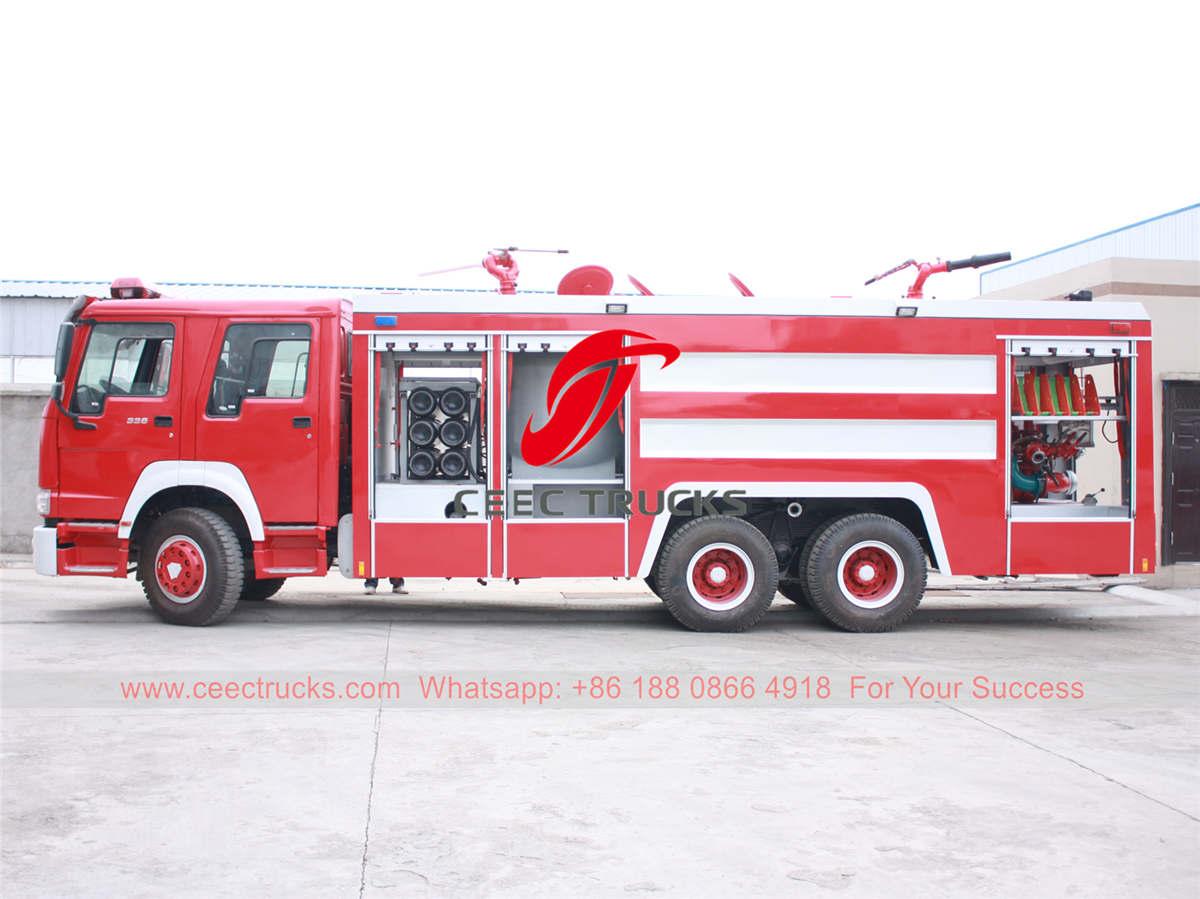 HOWO dry power fire truck HOWO dry power fire truck