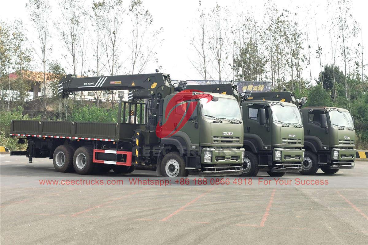 ISUZU VC46 truck with palfinger crane ISUZU VC46 truck with palfinger crane