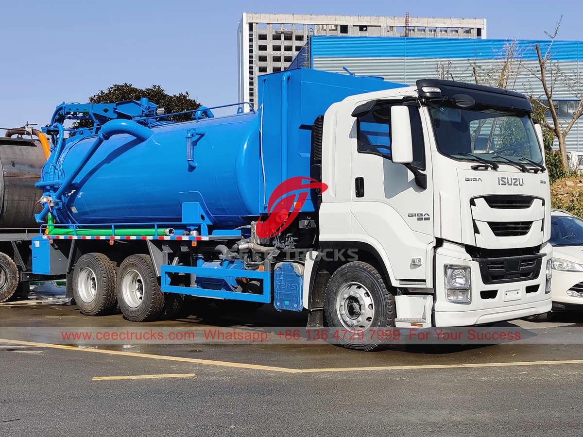 ISUZU GIGA high pressure sewer jetting truck ISUZU GIGA high pressure sewer jetting truck