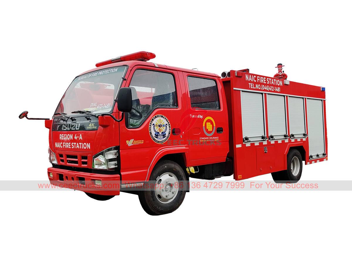 ISUZU 2000 liters fire truck ISUZU 2000 liters fire truck