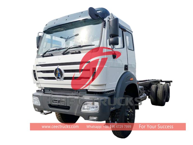 beiben 6*6 drive cargo truck chassis beiben 6*6 drive cargo truck chassis