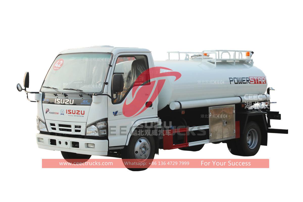 ISUZU 5000 liters potable water tank truck for sale ISUZU 5000 liters potable water tank truck for sale