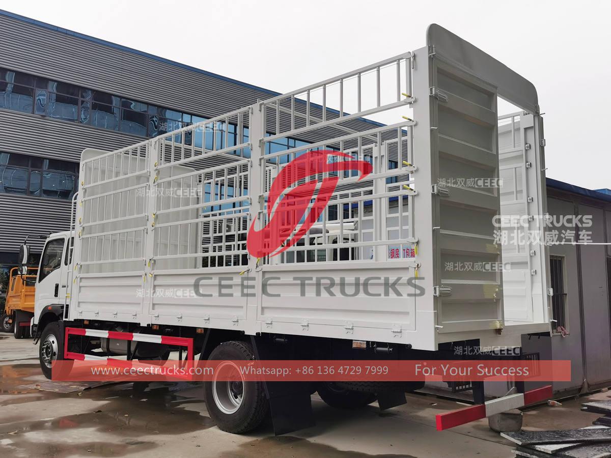 HOWO 4&Atilde;2 stake bed truck with 8 tons payload