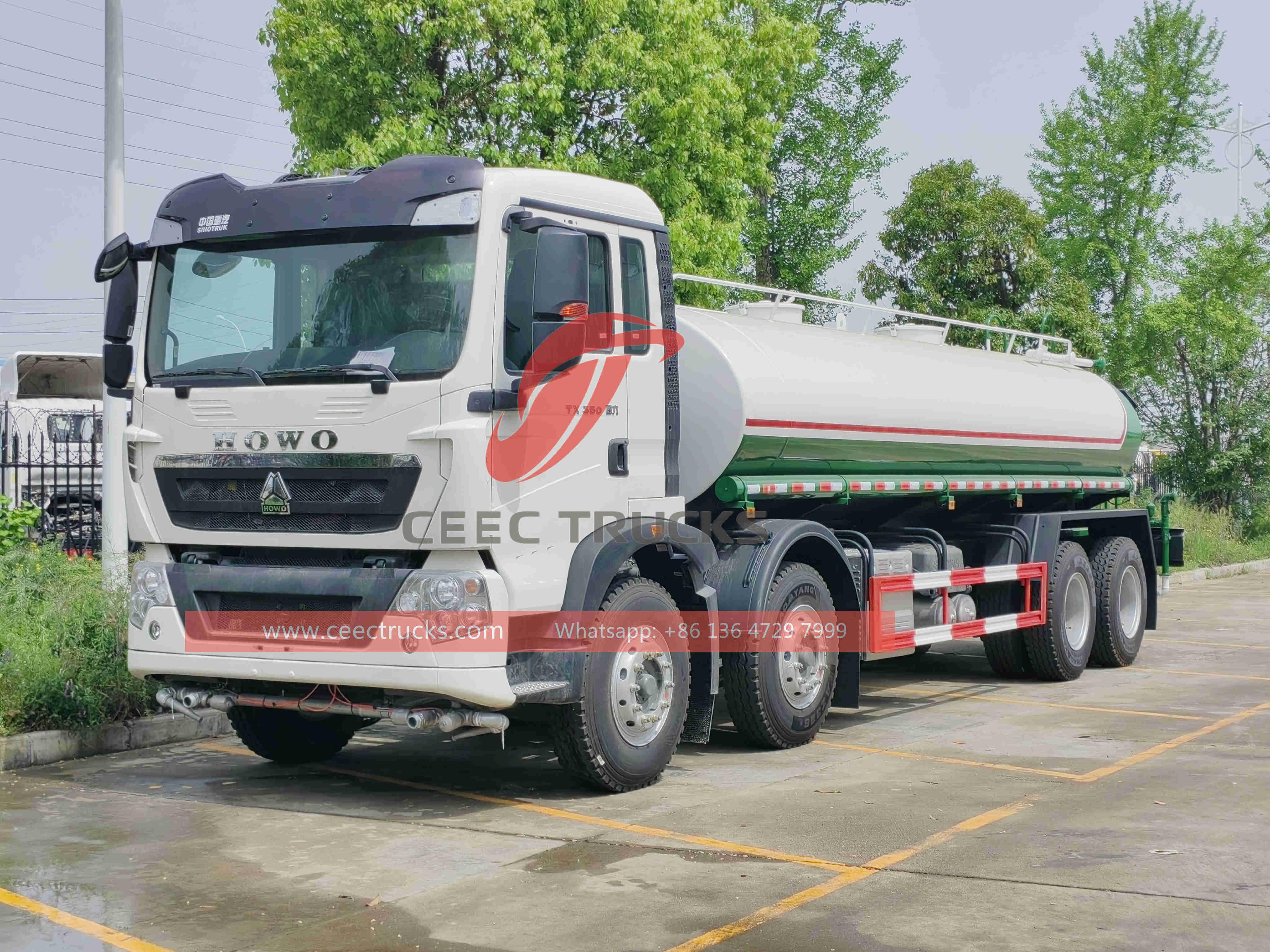 Howo 25CBM water tank truck Howo 25CBM water tank truck