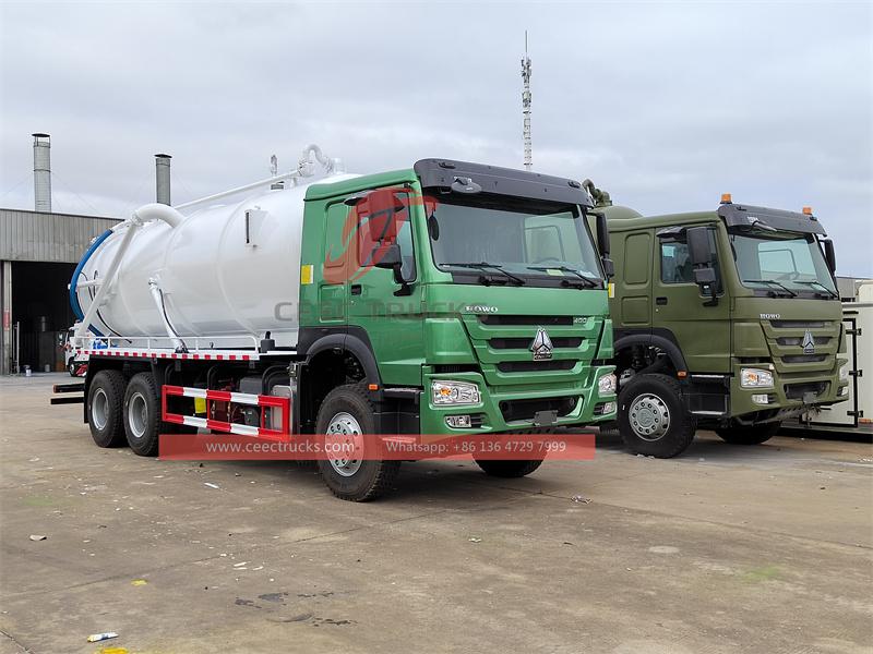 Howo 400hp sweage tanker truck Howo 400hp sweage tanker truck