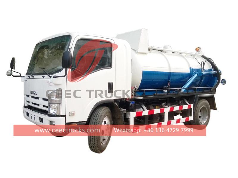 Isuzu NPR vacuum suction truck Isuzu NPR vacuum suction truck
