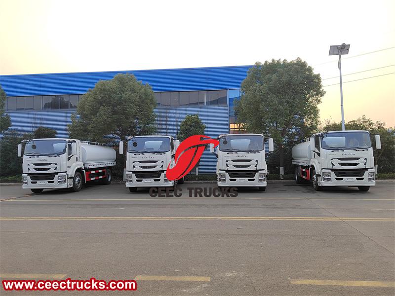 4 units Isuzu GIGA fresh water truck 4 units Isuzu GIGA fresh water truck