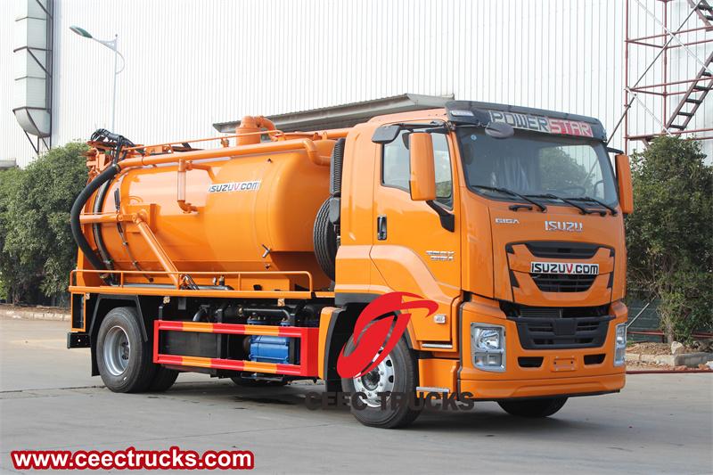 Isuzu VC61 Hydro Jetting Drain Cleaning truck Isuzu VC61 Hydro Jetting Drain Cleaning truck