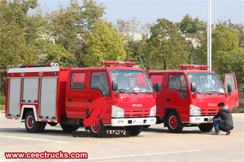 Isuzu ELF mini fire fighting truck Isuzu ELF mini fire fighting truck