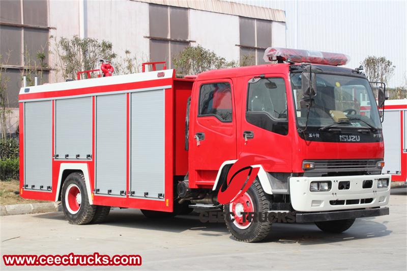 Rescue Fire truck Water tankers Isuzu Rescue Fire truck Water tankers Isuzu