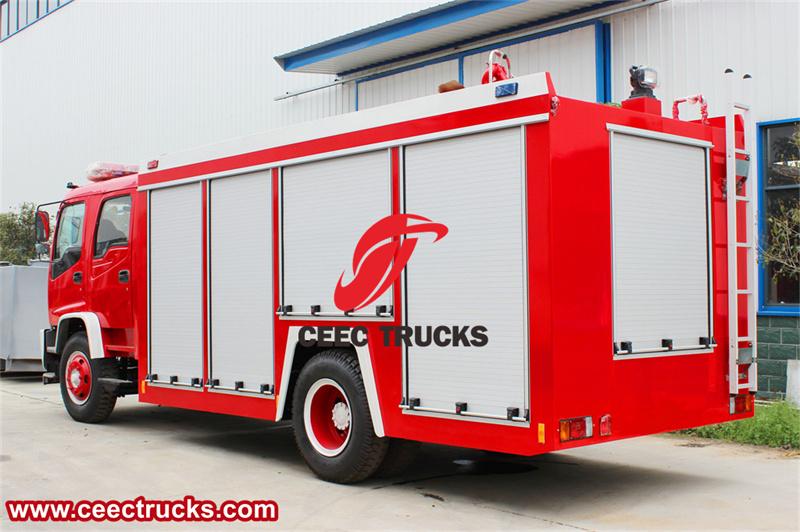 Isuzu FTR fire truck Isuzu FTR fire truck