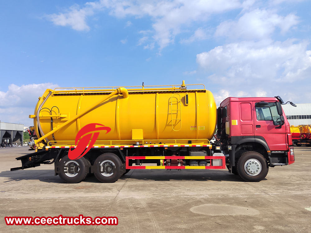 HOWO waste pump truck