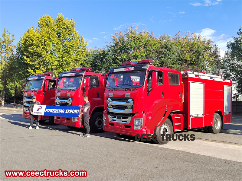Isuzu Giga brand Fire Rescue Water Trucks Isuzu Giga brand Fire Rescue Water Trucks