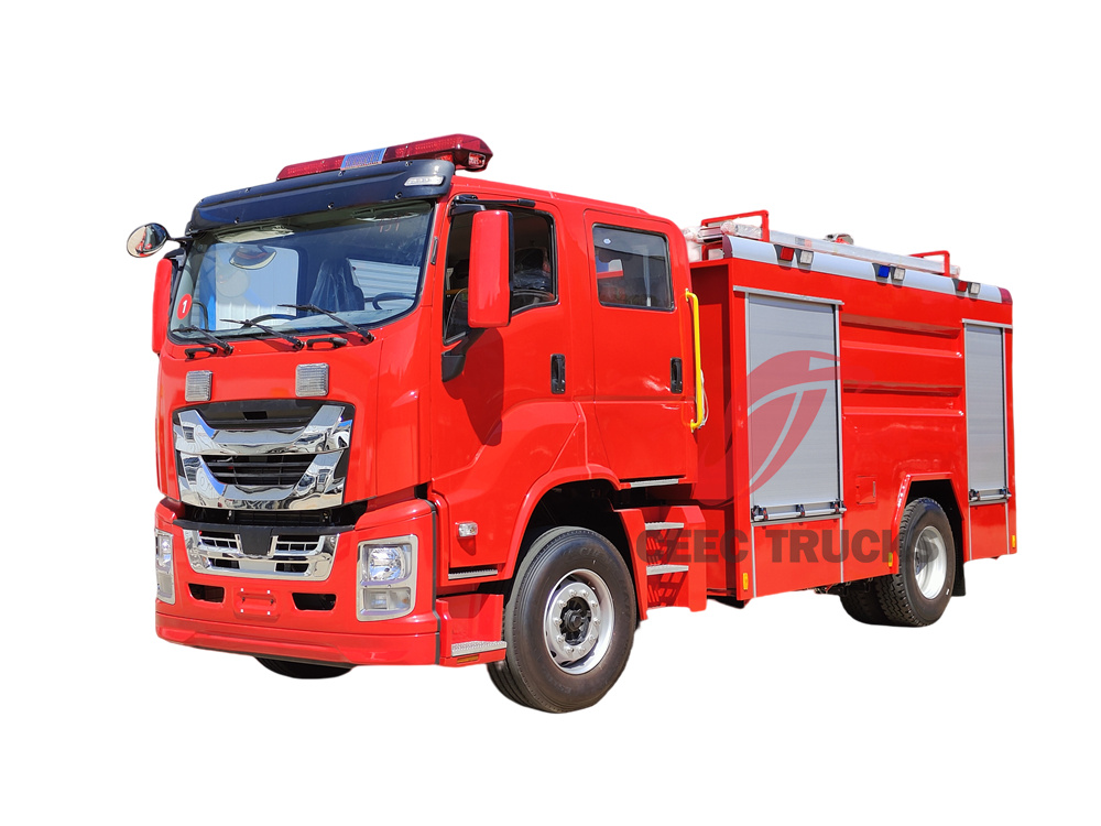 Rescue Fire Truck made by Isuzu Giga chassis
