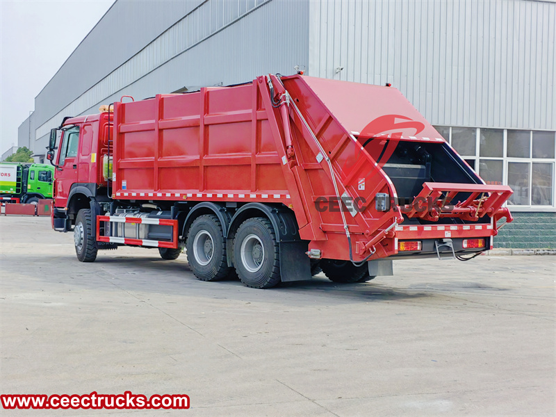 CEEC exporting refuse compactor truck CEEC exporting refuse compactor truck
