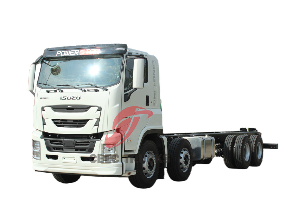 Giga&nbsp;Isuzu&nbsp;8*4&nbsp;380HP&nbsp;6X&nbsp;cabin&nbsp;truck&nbsp;Chassis