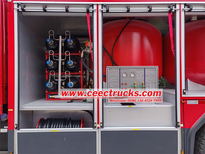 ISUZU FTR dry powder nitrogen fire truck Isuzu FTR dry Powder/nitrogen fire truck