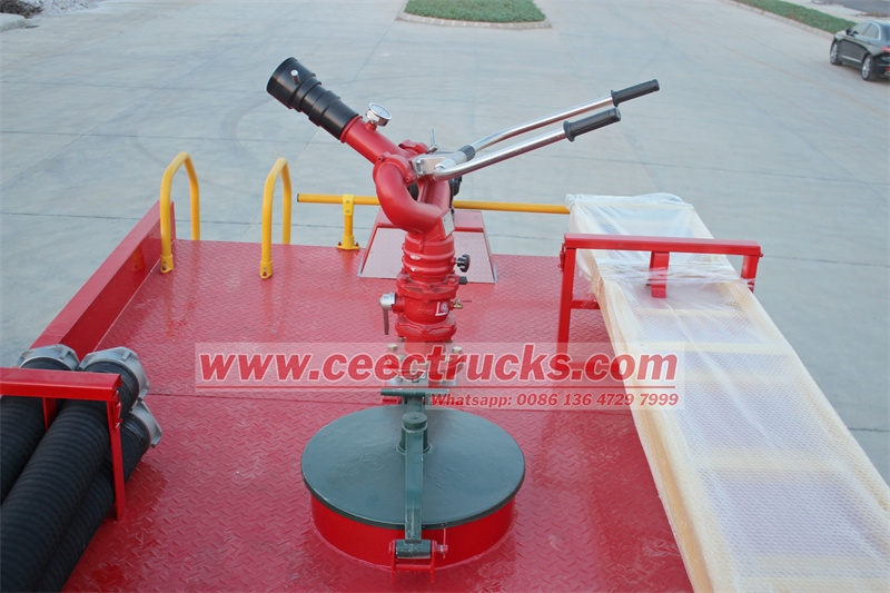 ISUZU fire fighting rescue truck fire monitor