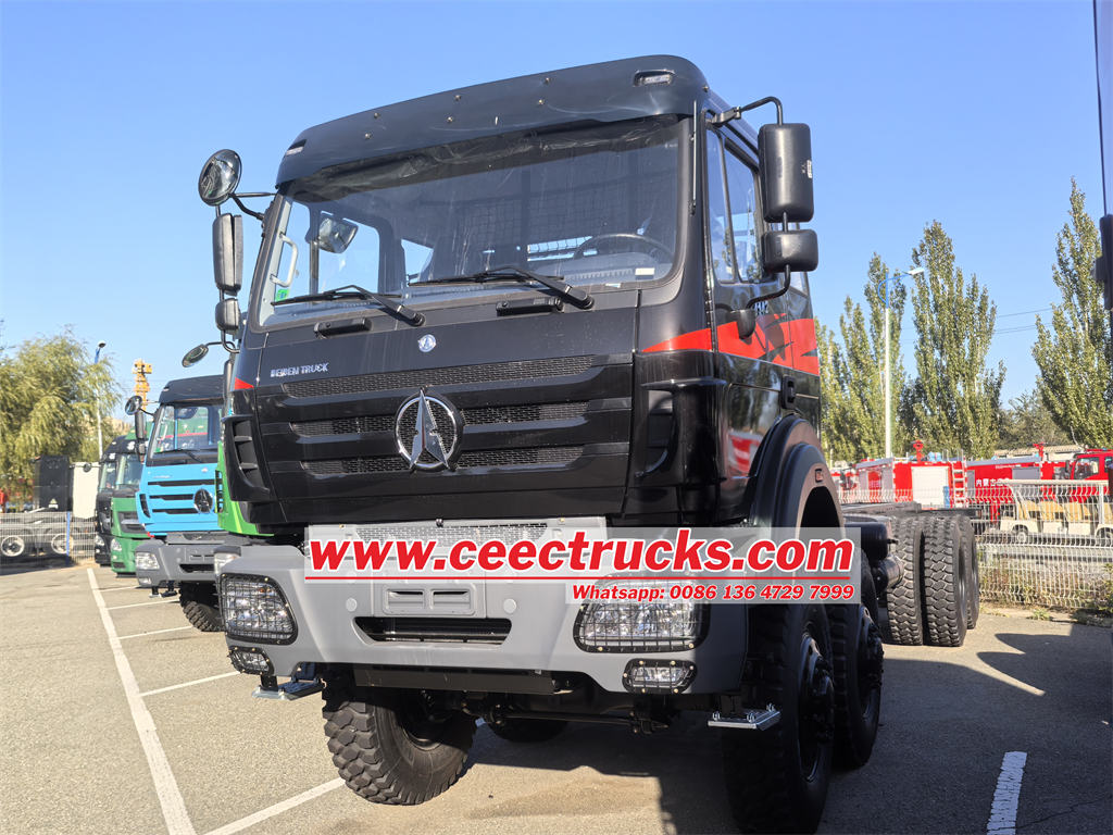 Beiben 8&times;8 off-road trucks for sale