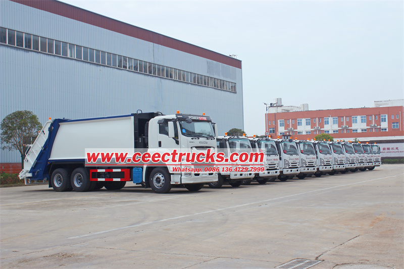 ISUZU GIGA 6x4 garbage compactor truck ISUZU GIGA 6X4 garbage compactor truck