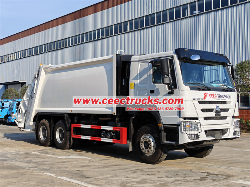 HOWO 20CBM garbage compactor truck HOWO 20CBM garbage compactor truck