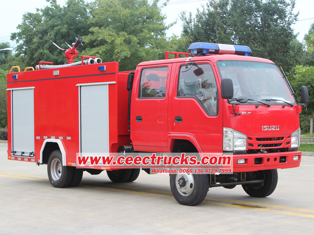 ISUZU 4×4 fire engine for sale