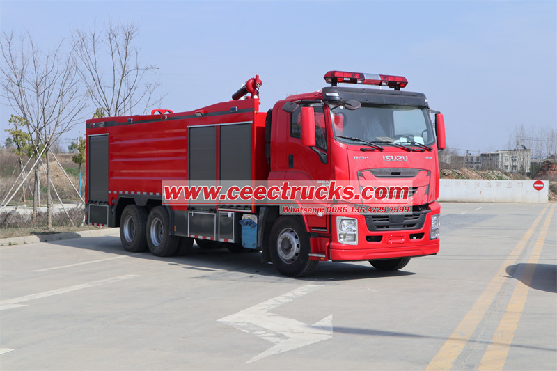 ISUZU GIGA fire truck ISUZU GIGA fire truck