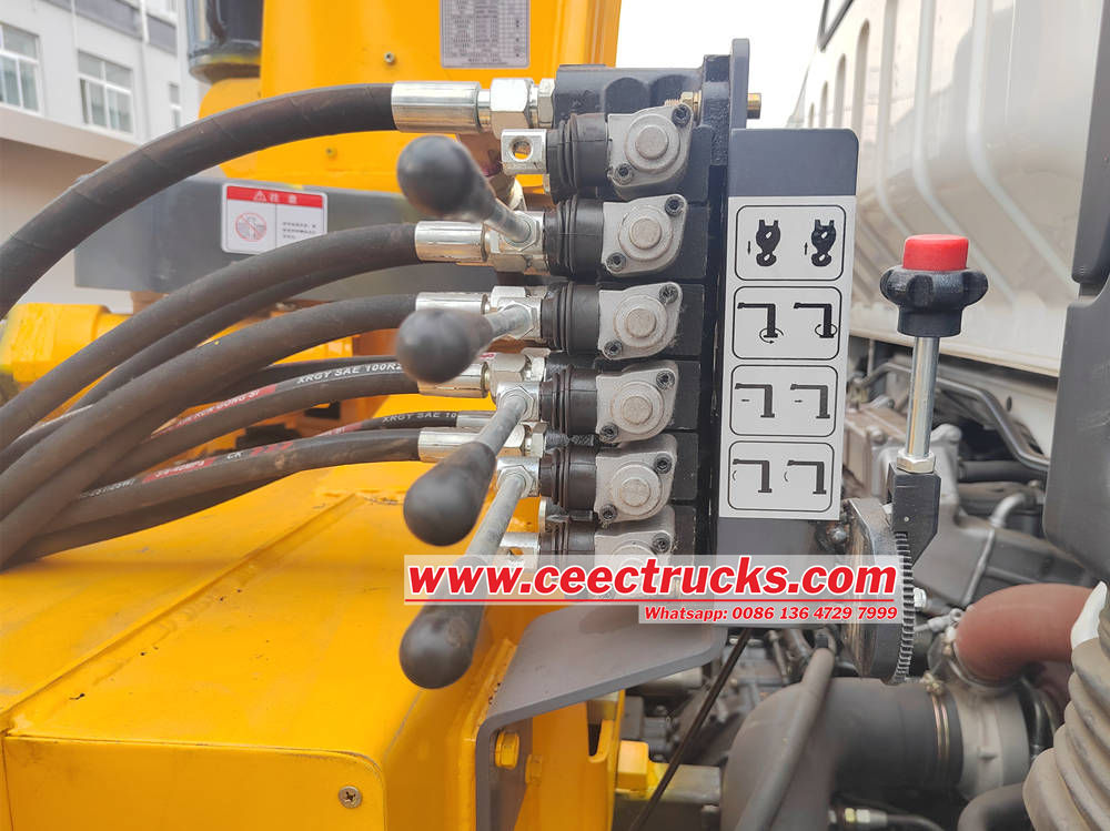 Isuzu Truck mounted crane