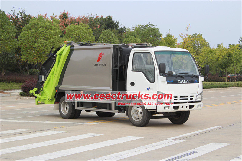 ISUZU NKR garbage rear loader ISUZU NKR garbage rear loader